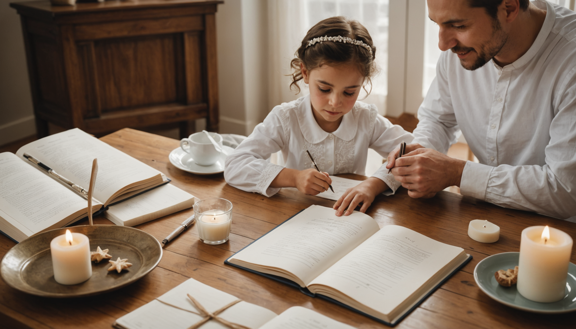 découvrez notre guide complet pour le baptême de votre enfant : démarches administratives, conseils pour choisir le parrain et la marraine, textes adaptés et checklist essentielle pour une cérémonie réussie.