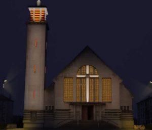 Sainte Bernadette Église de La Briérette à Digoin