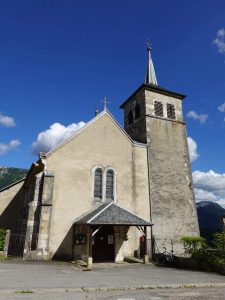 Eglise Saint-jean Baptiste à Leschaux
