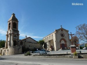 Molières-eglise à Molières