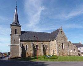 Eglise Saint-symphorien de Moulins-le-carbonnel à Moulins-le-Carbonnel