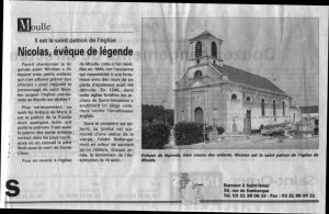 Église Saint Nicolas à Moulle