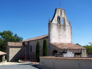Église Saint Vincent à Savignac-de-Duras