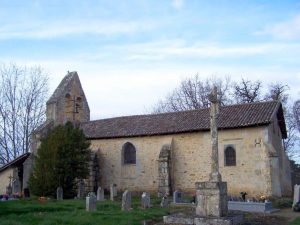 Église Notre Dame À Aillas Le Vieux à Sigalens