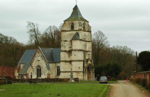 Église Saint Léonard à Tramecourt
