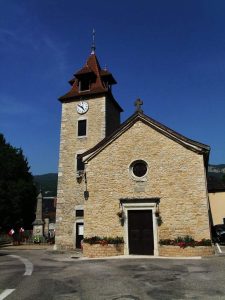 Eglise à Vertrieu à Vertrieu