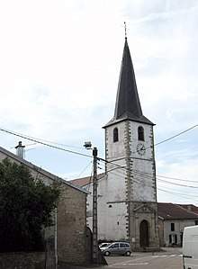 Église de Vincey à Vincey
