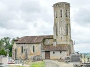 Église Cutxan à Cazaubon