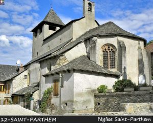 Église Saint Parthem à Saint-Parthem